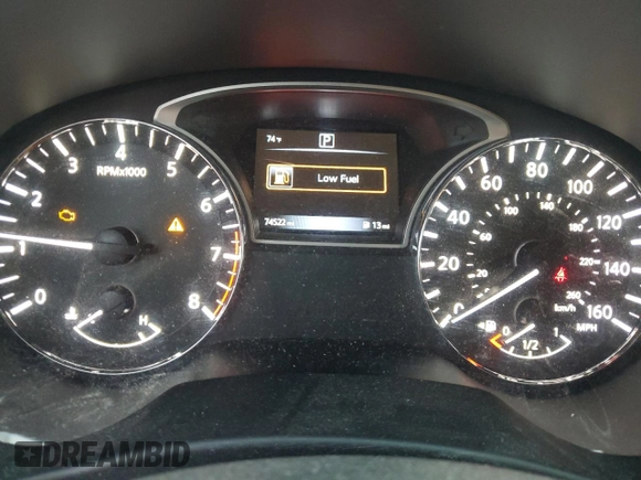 2016 Nissan Pathfinder SV with VIN 5N1AR2MN2GC641599, listed as a Copart auction lot 53649455 with 74,522 mi miles and Clean Title. Bid and sale history available at carsss.com. Image 9.