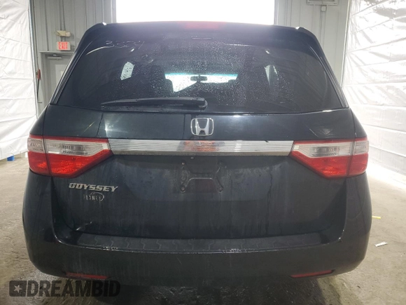 2012 Honda Odyssey EX-L with VIN 5FNRL5H6XCB100522, listed as a Copart auction lot 51431335 with 113,889 mi miles and Salvage Title. Bid and sale history available at DreamBid. Image 6.