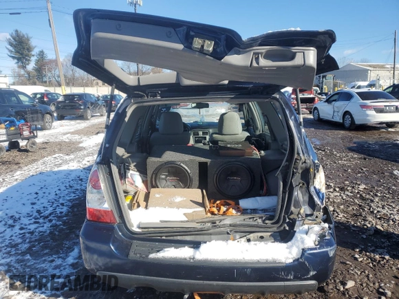 2006 Subaru Forester 2.5 X w/Premium Pkg with VIN JF1SG65666H745548, listed as a Copart auction lot 86750864 with 191,494 mi miles and Salvage Title. Bid and sale history available at carsss.com. Image 6.