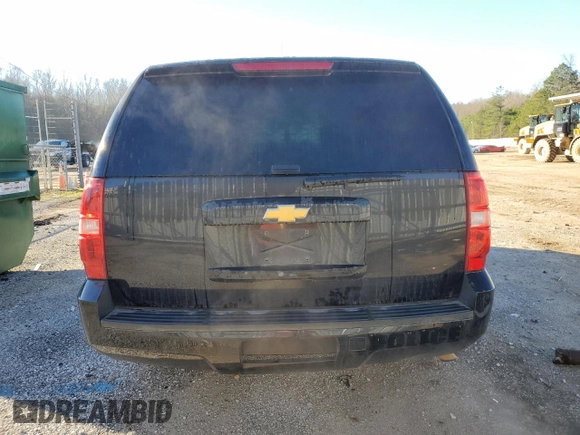 2012 Chevrolet Tahoe Commercial with VIN 1GNLC2E0XCR253777, listed as a Copart auction lot 44791755 with 123,312 mi miles and Salvage title. Bid and sale history available at DreamBid. Image 6.