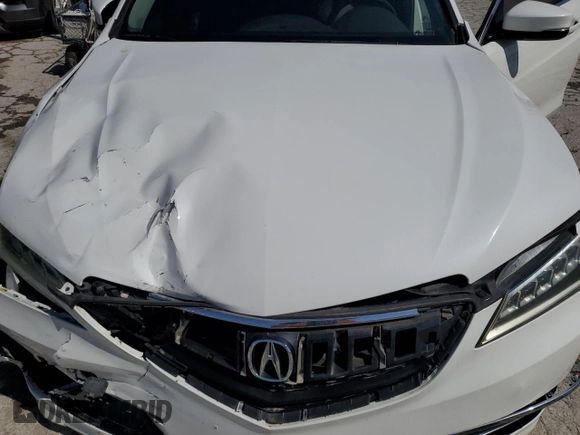 2016 Acura TLX Technology with VIN 19UUB3F5XGA001811, listed as a Copart auction lot 53371485 with Not provided miles and Salvage title. Bid and sale history available at DreamBid. Image 11.