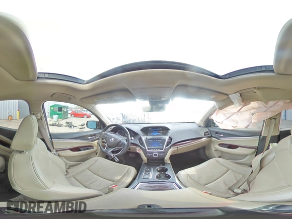 2016 Acura MDX w/Tech with VIN 5FRYD4H40GB044046, listed as a Copart auction lot 54181475 with 167,682 mi miles and Salvage Title. Bid and sale history available at carsss.com. Image 15.
