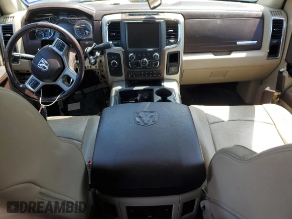 2015 Ram 2500 Laramie with VIN 3C6UR5NL6FG538611, listed as a Copart auction lot 52744815 with Not provided miles and Salvage title. Bid and sale history available at DreamBid. Image 8.