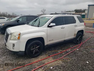 2013 GMC Terrain SLT with VIN 2GKFLUE36D6407026, listed as a Copart auction lot 42015045 with 170,042 mi miles and Salvage Title. Bid and sale history available at carsss.com. Image 1.