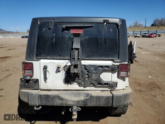 2017 Jeep Wrangler Sport with VIN 1C4AJWAG3HL577566, listed as a Copart auction lot 50640425 with 35,090 mi miles and Salvage Title. Bid and sale history available at DreamBid. Image 6.