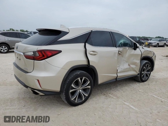 2016 Lexus RX 350 with VIN JTJBZMCA4G2009466, listed as a Copart auction lot 51302225 with 78,522 mi miles and Salvage Title. Bid and sale history available at DreamBid. Image 3.