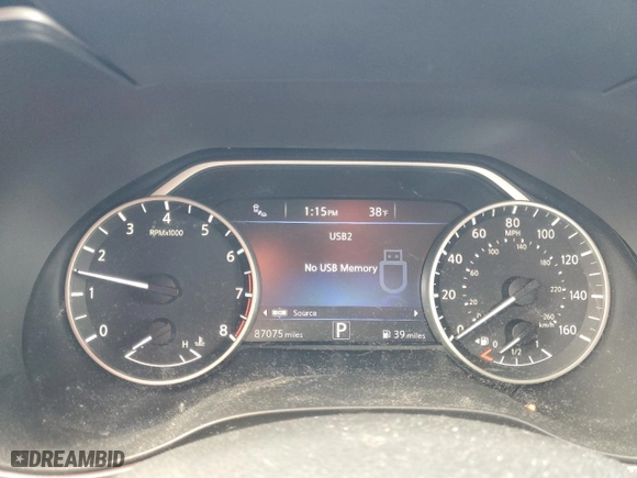 2018 Nissan Maxima S with VIN 1N4AA6AP8JC386656, listed as a Copart auction lot 47890245 with 87,075 mi miles and Non Repairable. Bid and sale history available at carsss.com. Image 9.