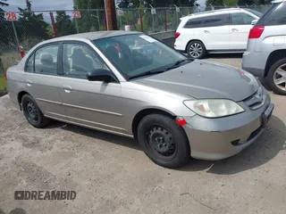 2004 Honda Civic LX with VIN 2HGES16574H528789, listed as a IAAI auction lot 42146600 with 219,255 mi miles. Bid and sale history available at carsss.com. Image 1.