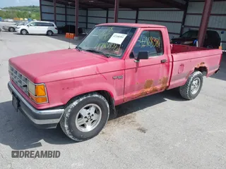 1992 Ford Ranger with VIN 1FTCR10UXNUA11941, listed as a IAAI auction lot 42168381 with 345,785 mi miles. Bid and sale history available at carsss.com. Image 2.