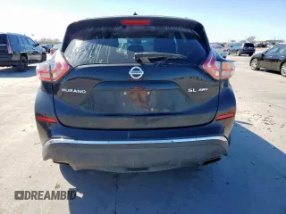 2015 Nissan Murano SL with VIN 5N1AZ2MH5FN267731, listed as a Copart auction lot 47766095 with 210,281 mi miles and Salvage Title. Bid and sale history available at DreamBid. Image 6.
