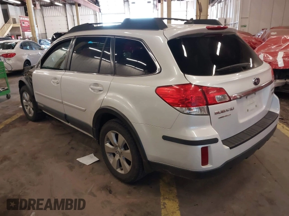 2011 Subaru Outback Limited Power Moon with VIN 4S4BRDLC8B2423794, listed as a IAAI auction lot 41539114 with 165,256 mi miles and . Bid and sale history available at DreamBid. Image 3.