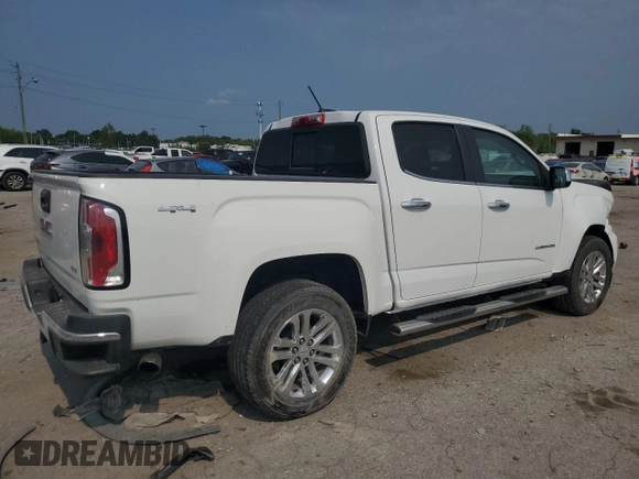 2016 GMC Canyon 4WD SLT with VIN 1GTG6DE38G1303829, listed as a Copart auction lot 64062384 with 91,222 mi miles and Clean Title. Bid and sale history available at carsss.com. Image 3.