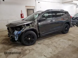 2019 GMC Terrain SLE with VIN 3GKALMEV1KL230485, listed as a Copart auction lot 50218475 with 119,698 mi miles and Salvage Title. Bid and sale history available at carsss.com. Image 1.