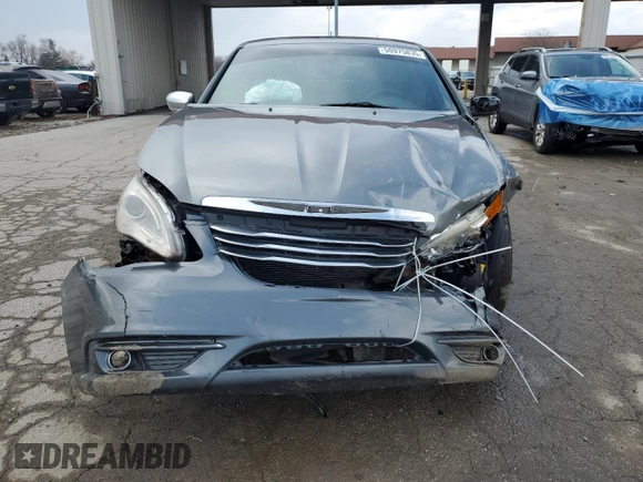 2012 Chrysler 200 Limited with VIN 1C3CCBCB5CN303798, listed as a Copart auction lot 50975835 with 183,441 mi miles and Salvage Title. Bid and sale history available at carsss.com. Image 5.