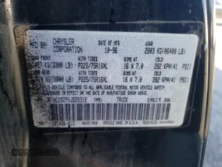 1997 Dodge 1500 z VIN 1B7HC16Z7VJ526312, wystawiony jako Copart lot #75817524 z przebiegiem 215 627 mil mil oraz Szkoda całkowita • Salvage title. Historia ofert i sprzedaży dostępna na DreamBid. Obrazek 12.