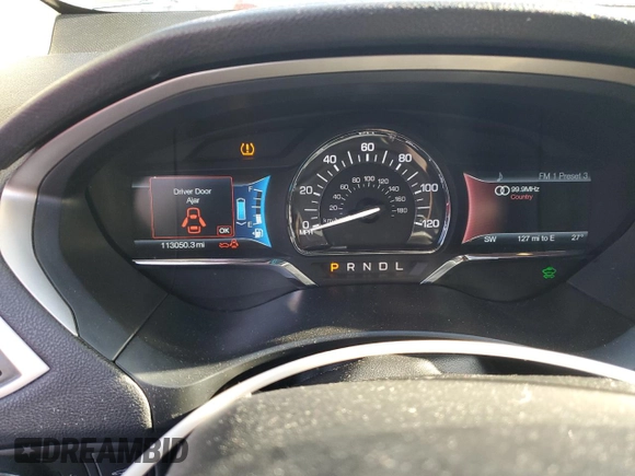 2015 Lincoln MKZ Hybrid with VIN 3LN6L2LU9FR624279, listed as a Copart auction lot 42497615 with 113,050 mi miles and Salvage Title. Bid and sale history available at carsss.com. Image 9.