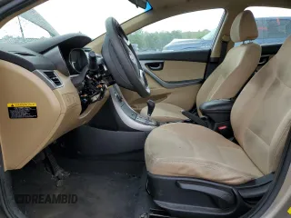 2013 Hyundai Elantra GLS with VIN 5NPDH4AE3DH342353, listed as a Copart auction lot 59496535 with 127,399 mi miles and Salvage title. Bid and sale history available at DreamBid. Image 7.