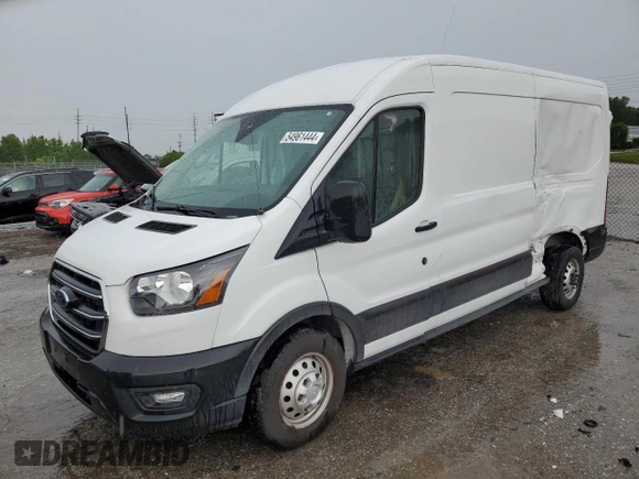 2020 Ford Transit Cargo z VIN 1FTBR2C88LKB37496, wystawiony jako Copart lot #54961444 z przebiegiem 79 838 mil mil oraz Szkoda całkowita • Salvage title. Historia ofert i sprzedaży dostępna na DreamBid. Obrazek 1.