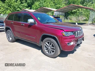 2017 Jeep Grand Cherokee Limited z VIN 1C4RJFBG1HC853065, wystawiony jako IAAI lot #42399124 z przebiegiem 118 885 mil mil oraz . Historia ofert i sprzedaży dostępna na DreamBid. Obrazek 1.