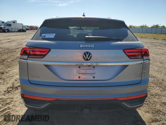 2023 Volkswagen Atlas SE with VIN 1V2JE2CA5PC209957, listed as a Copart auction lot 81876964 with 11,022 mi miles and Salvage title. Bid and sale history available at DreamBid. Image 6.