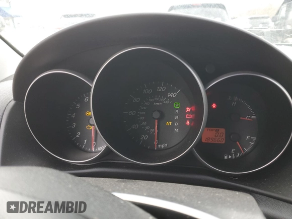 2005 Mazda 3 i with VIN JM1BK12F851282576, listed as a Copart auction lot 47642735 with 189,660 mi miles and Non Repairable. Bid and sale history available at DreamBid. Image 9.
