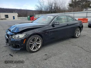 2016 BMW 4 Series 428i xDrive with VIN WBA3T1C58GP822612, listed as a Copart auction lot 87142454 with 85,437 mi miles and Salvage Title. Bid and sale history available at carsss.com. Image 1.