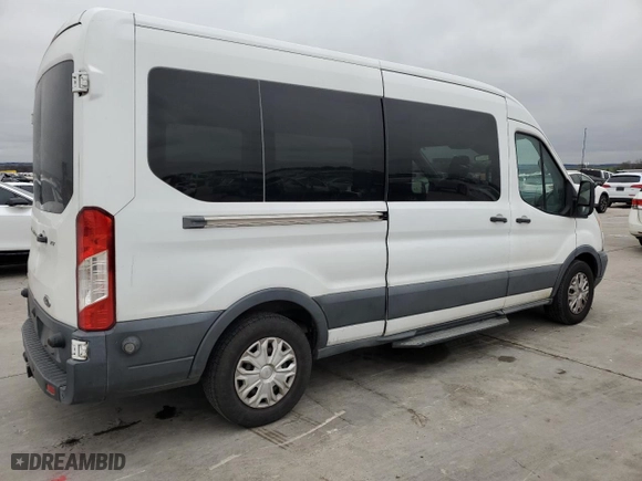 2016 Ford Transit Wagon XL with VIN 1FBAX2CG7GKA14016, listed as a Copart auction lot 44897275 with 210,780 mi miles and Clean Title. Bid and sale history available at carsss.com. Image 3.