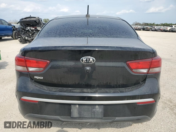 2021 Kia Rio LX with VIN 3KPA24AD9ME383196, listed as a Copart auction lot 68703904 with 100,688 mi miles and Salvage Title. Bid and sale history available at DreamBid. Image 6.