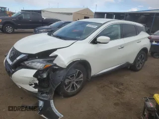 2023 Nissan Murano S with VIN 5N1AZ2AS0PC140799, listed as a Copart auction lot 49702245 with 16,596 mi miles and Salvage title. Bid and sale history available at DreamBid. Image 1.