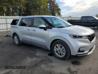 2023 Kia Carnival LX with VIN KNDNB4H32P6191059, listed as a Copart auction lot 79924394 with 28,760 mi miles and Salvage Title. Bid and sale history available at carsss.com. Image 4.