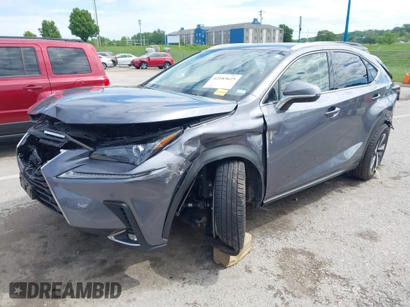 2021 Lexus NX 300 with VIN JTJGARDZ8M2250070, listed as a IAAI auction lot 42183625 with 63,748 mi miles and . Bid and sale history available at DreamBid. Image 2.