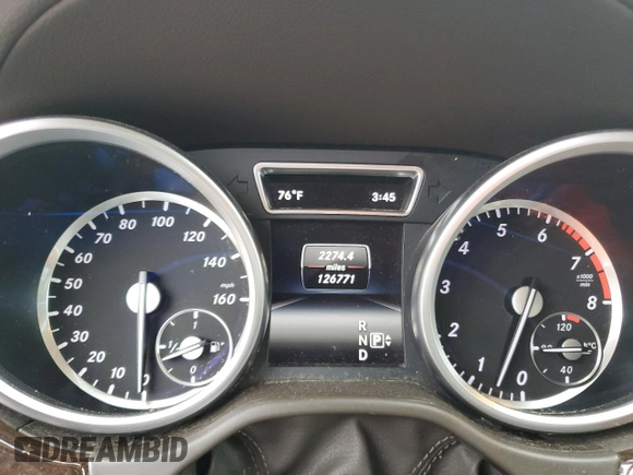 2016 Mercedes-Benz GL with VIN 4JGDF6EE4GA701101, listed as a Copart auction lot 71562044 with 126,771 mi miles and Salvage Title. Bid and sale history available at carsss.com. Image 9.