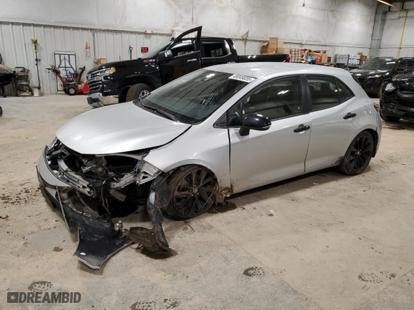 2021 Toyota Corolla Hatchback SE with VIN JTND4MBE6M3115188, listed as a Copart auction lot 48049035 with NaN miles and Non Repairable. Bid and sale history available at carsss.com. Image 1.