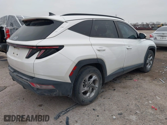2023 Hyundai Tucson SEL with VIN 5NMJB3AE3PH179722, listed as a IAAI auction lot 41695398 with 54,285 mi miles and . Bid and sale history available at carsss.com. Image 4.