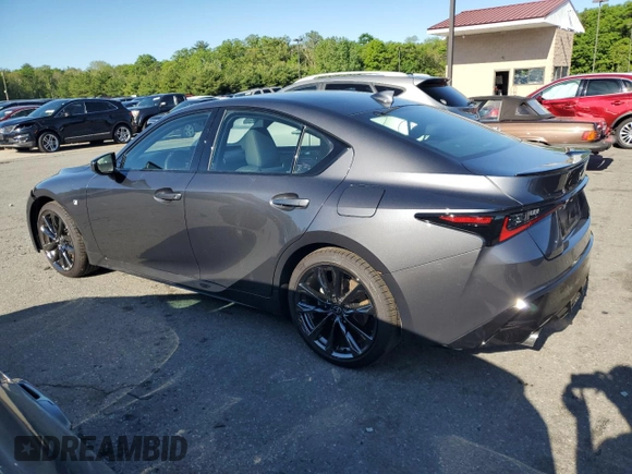2023 Lexus IS with VIN JTHGZ1E23P5030867, listed as a Copart auction lot 54871264 with 6,429 mi miles and Salvage Title. Bid and sale history available at carsss.com. Image 2.