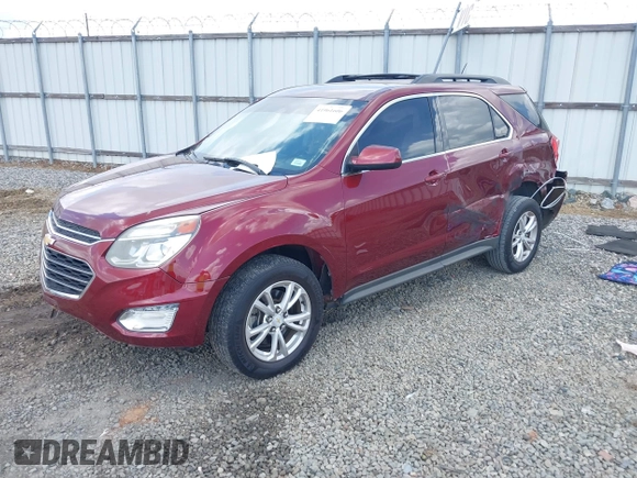 2017 Chevrolet Equinox LT with VIN 2GNALCEK4H1594316, listed as a IAAI auction lot 41961606 with 57,240 mi miles. Bid and sale history available at carsss.com. Image 17.
