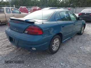 2003 Pontiac Grand Am SE1 with VIN 1G2NF52E43C158438, listed as a IAAI auction lot 41495880 with 47,381 mi miles. Bid and sale history available at carsss.com. Image 4.