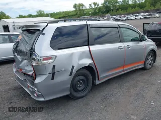 2017 Toyota Sienna SE with VIN 5TDXZ3DC5HS777793, listed as a IAAI auction lot 42295108 with 142,707 mi miles and . Bid and sale history available at DreamBid. Image 4.