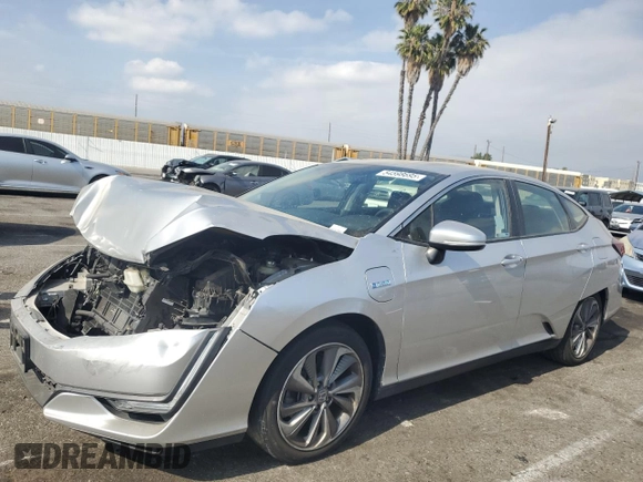 2019 Honda Clarity z VIN JHMZC5F15KC006792, wystawiony jako Copart lot #54598695 z przebiegiem 41 796 mil mil oraz Czysty tytuł • Clean title. Historia ofert i sprzedaży dostępna na DreamBid. Obrazek 1.