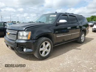 2014 Chevrolet Suburban LTZ with VIN 1GNSKKE71ER100574, listed as a Copart auction lot 57725725 with 226,142 mi miles and Salvage title. Bid and sale history available at DreamBid. Image 1.