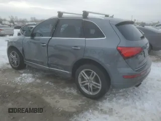 2015 Audi Q5 Premium Plus with VIN WA1LFAFP3FA146489, listed as a Copart auction lot 41491665 with 105,795 mi miles and Salvage title. Bid and sale history available at DreamBid. Image 2.
