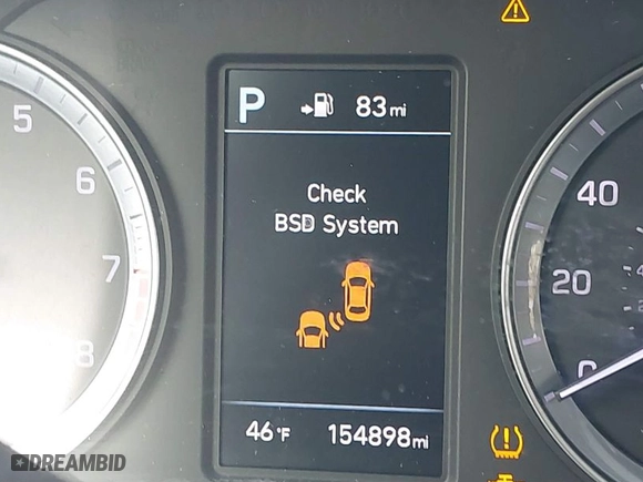 2018 Hyundai Sonata SEL with VIN 5NPE34AF9JH695767, listed as a IAAI auction lot 41576326 with 154,898 mi miles. Bid and sale history available at carsss.com. Image 16.