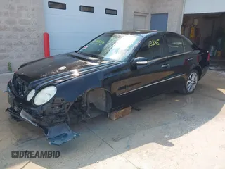 2003 Mercedes-Benz E-Class 3.2L with VIN WDBUF65J93A234140, listed as a IAAI auction lot 40313345 with 1 mi miles. Bid and sale history available at carsss.com. Image 2.