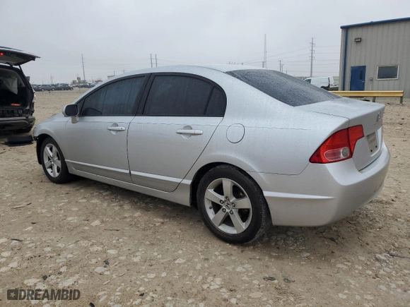 2008 Honda Civic Sdn EX-L with VIN 2HGFA16958H355998, listed as a Copart auction lot 84683734 with 191,062 mi miles and Salvage Title. Bid and sale history available at carsss.com. Image 2.