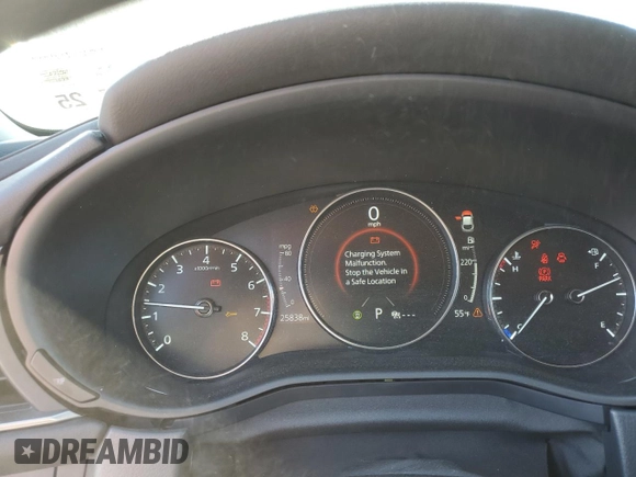2024 Mazda CX-30 S with VIN 3MVDMBAM5RM688864, listed as a Copart auction lot 49920665 with 25,838 mi miles and Salvage Title. Bid and sale history available at DreamBid. Image 9.