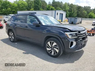 2024 Volkswagen Atlas SE with VIN 1V2JR2CA7RC500676, listed as a Copart auction lot 54150255 with 36,551 mi miles and Salvage title. Bid and sale history available at DreamBid. Image 4.