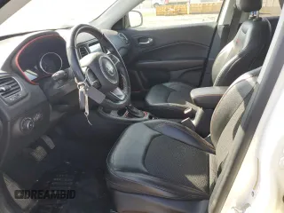 2018 Jeep Compass Trailhawk с VIN 3C4NJDDB9JT265364, выставлен на аукционе Copart как лот 52009185 с пробегом 92 086 миль миль и Списание • Salvage title. История ставок и продаж доступна на DreamBid. Изображение 7.