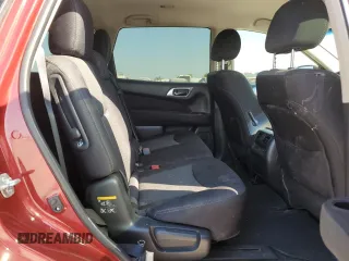 2017 Nissan Pathfinder Platinum with VIN 5N1DR2MN5HC908474, listed as a Copart auction lot 75912174 with 87,459 mi miles and Salvage Title. Bid and sale history available at carsss.com. Image 11.