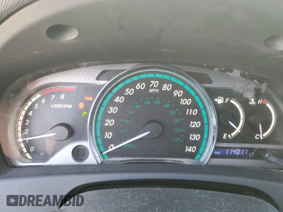 2012 Toyota Venza LE with VIN 4T3ZA3BB5CU058531, listed as a Copart auction lot 46693475 with 114,011 mi miles and Salvage Title. Bid and sale history available at DreamBid. Image 9.