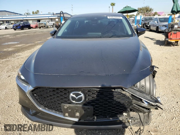 2019 Mazda 3 w/Select with VIN JM1BPACL8K1111585, listed as a Copart auction lot 83870024 with 83,384 mi miles and Salvage Title. Bid and sale history available at carsss.com. Image 5.